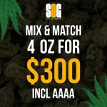 $300 Mix N Match Buds 1/4lbs (AAA - AAAA)